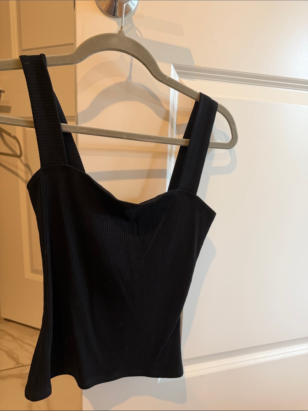 Reformation ribbed knit tank